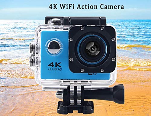 4K WiFi 16MP Sports Action Camera 30M Underwater Waterproof Camera