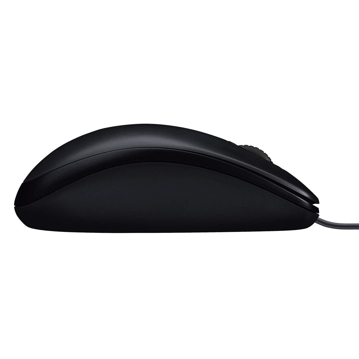 Logitech M90 Wired USB Mouse, 3 yr Warranty, 1000 DPI Optical Tracking, Ambidextrous PC/Mac/Laptop - Black