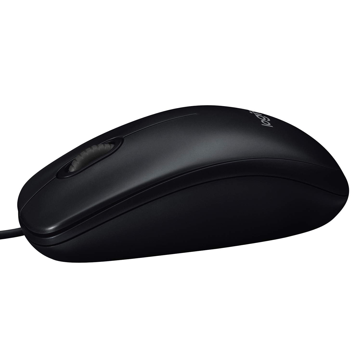 Logitech M90 Wired USB Mouse, 3 yr Warranty, 1000 DPI Optical Tracking, Ambidextrous PC/Mac/Laptop - Black