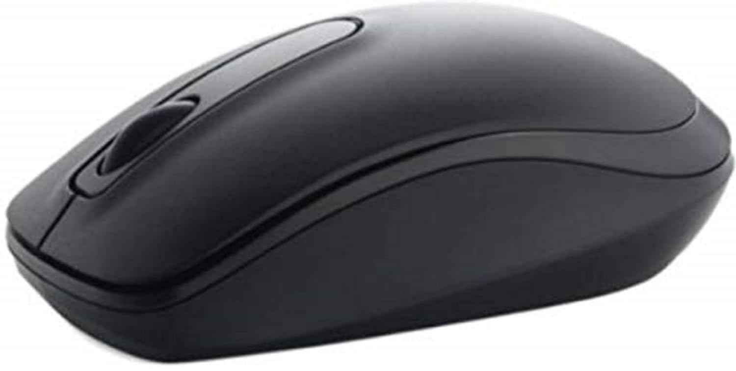Dell Wireless Optical LED 3-Button Black Mouse -WM118 USB