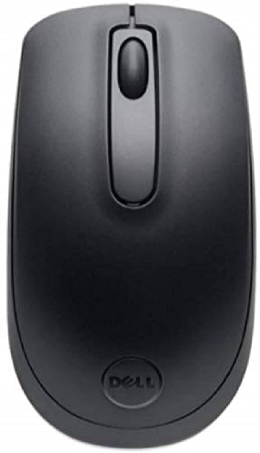 Dell Wireless Optical LED 3-Button Black Mouse -WM118 USB