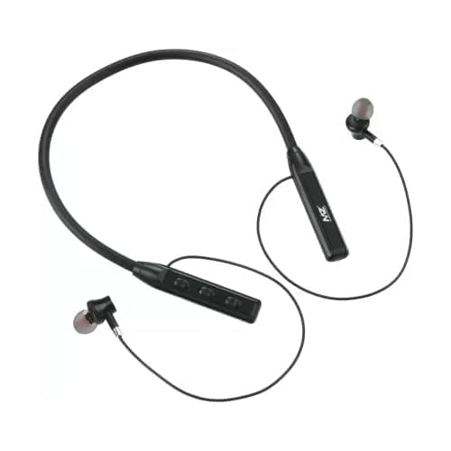 MZ NB111 Magnetic Wireless Neckband – 30Hrs Playtime, Deep Bass, Bluetooth Headphones